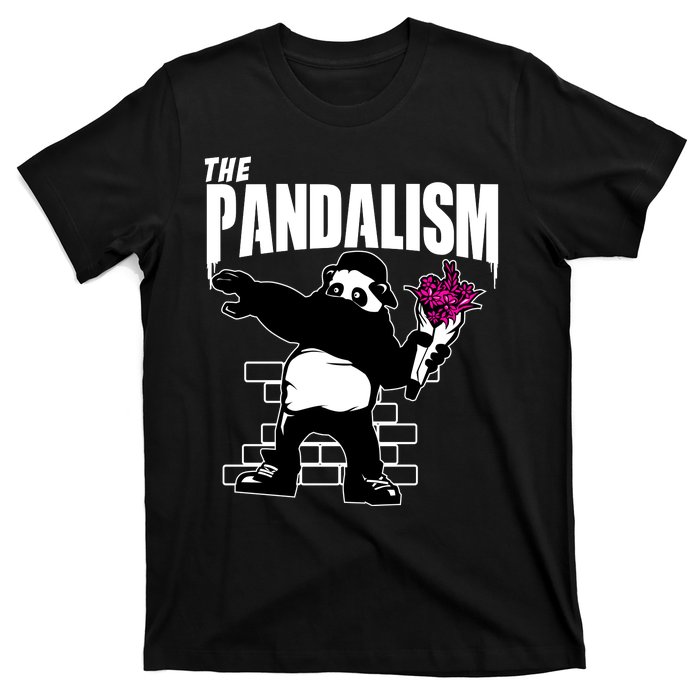 The Pandalism Funny Panda Parody T-Shirt