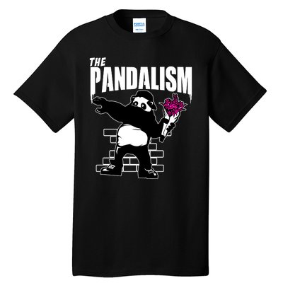 The Pandalism Funny Panda Parody Tall T-Shirt