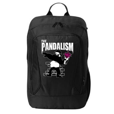 The Pandalism Funny Panda Parody City Backpack