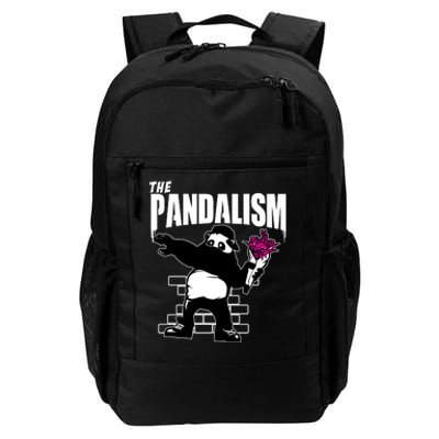 The Pandalism Funny Panda Parody Daily Commute Backpack