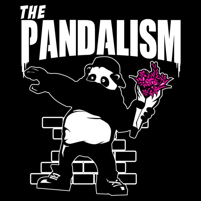 The Pandalism Funny Panda Parody Sustainable Bucket Hat