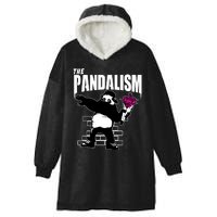 The Pandalism Funny Panda Parody Hooded Wearable Blanket