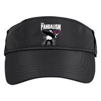 The Pandalism Funny Panda Parody Adult Drive Performance Visor