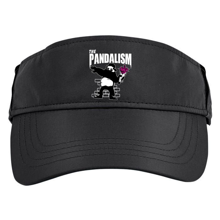 The Pandalism Funny Panda Parody Adult Drive Performance Visor