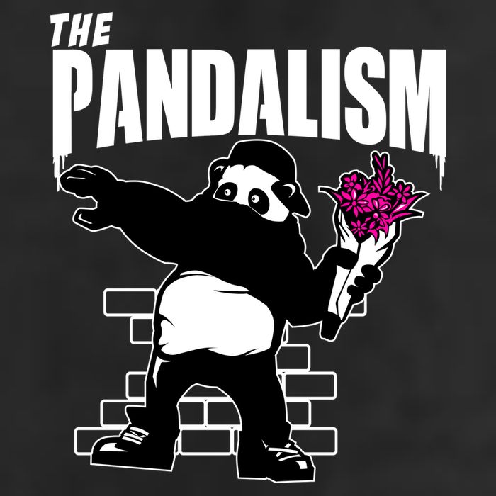 The Pandalism Funny Panda Parody Adult Drive Performance Visor