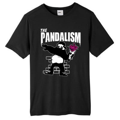 The Pandalism Funny Panda Parody Tall Fusion ChromaSoft Performance T-Shirt