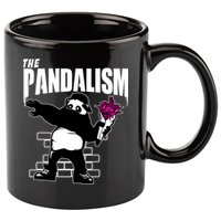 The Pandalism Funny Panda Parody 11oz C Handle Ceramic Mug