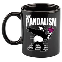 The Pandalism Funny Panda Parody 11oz C Handle Ceramic Mug