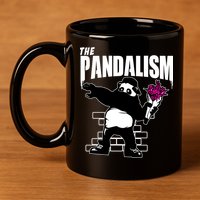 The Pandalism Funny Panda Parody 11oz C Handle Ceramic Mug