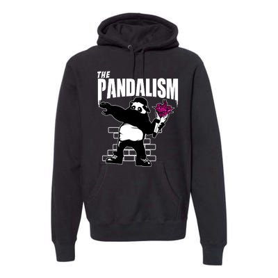 The Pandalism Funny Panda Parody Premium Hoodie