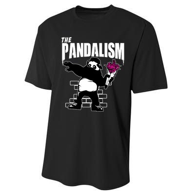 The Pandalism Funny Panda Parody Performance Sprint T-Shirt