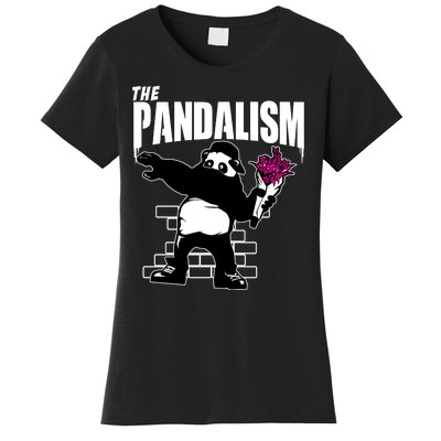 The Pandalism Funny Panda Parody Women's T-Shirt