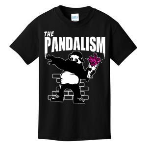 The Pandalism Funny Panda Parody Kids T-Shirt