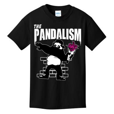 The Pandalism Funny Panda Parody Kids T-Shirt