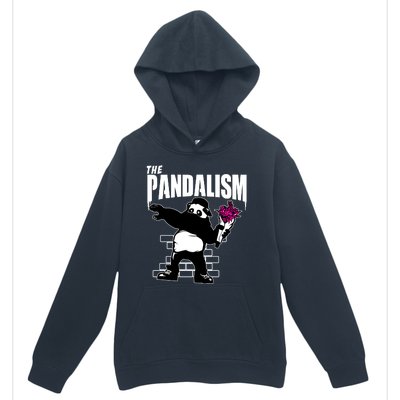 The Pandalism Funny Panda Parody Urban Pullover Hoodie