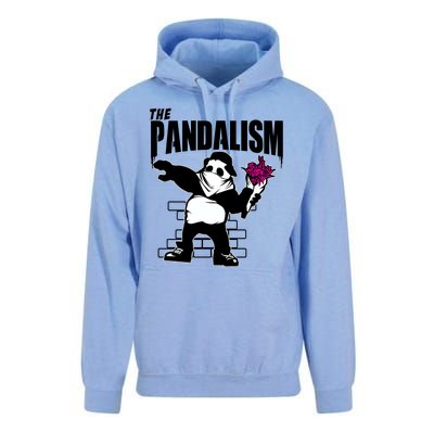 The Pandalism Funny Panda Parody Unisex Surf Hoodie