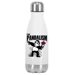 The Pandalism Funny Panda Parody Stainless Steel Insulated Water Bottle