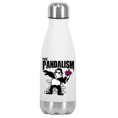 The Pandalism Funny Panda Parody Stainless Steel Insulated Water Bottle