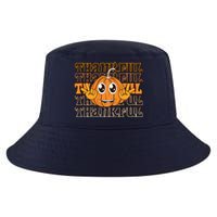 Thankful Pumpkin Fall Vibes Autumn Season Thanksgiving Pumpkin Spice Funny Cool Comfort Performance Bucket Hat