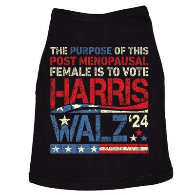 The Purpose Fotr This Post Menopausal Female Harris Walz 24 Doggie Tank