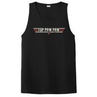 Top Pawpaw Funny Vintage Gift Father Grandpa Father's Day PosiCharge Competitor Tank