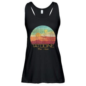 Tatooine Postcard Fun In The Sun Ladies Essential Flowy Tank