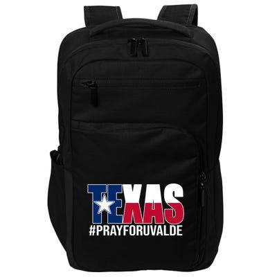 Texas Pray For Uvalde Tribute Impact Tech Backpack