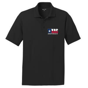 Texas Pray For Uvalde Tribute PosiCharge RacerMesh Polo