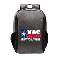 Texas Pray For Uvalde Tribute Vector Backpack