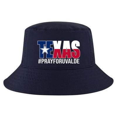 Texas Pray For Uvalde Tribute Cool Comfort Performance Bucket Hat