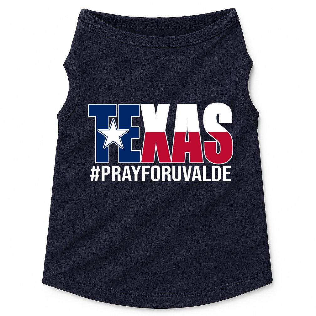 Texas Pray For Uvalde Tribute Doggie Tank