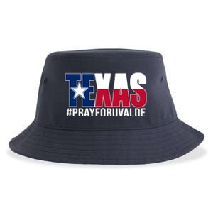 Texas Pray For Uvalde Tribute Sustainable Bucket Hat