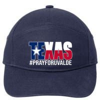 Texas Pray For Uvalde Tribute 7-Panel Snapback Hat