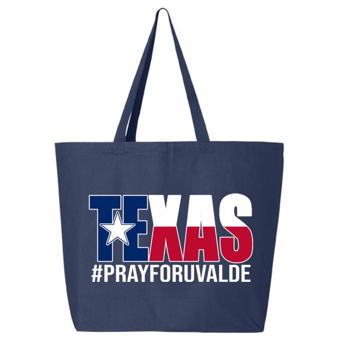 Texas Pray For Uvalde Tribute 25L Jumbo Tote