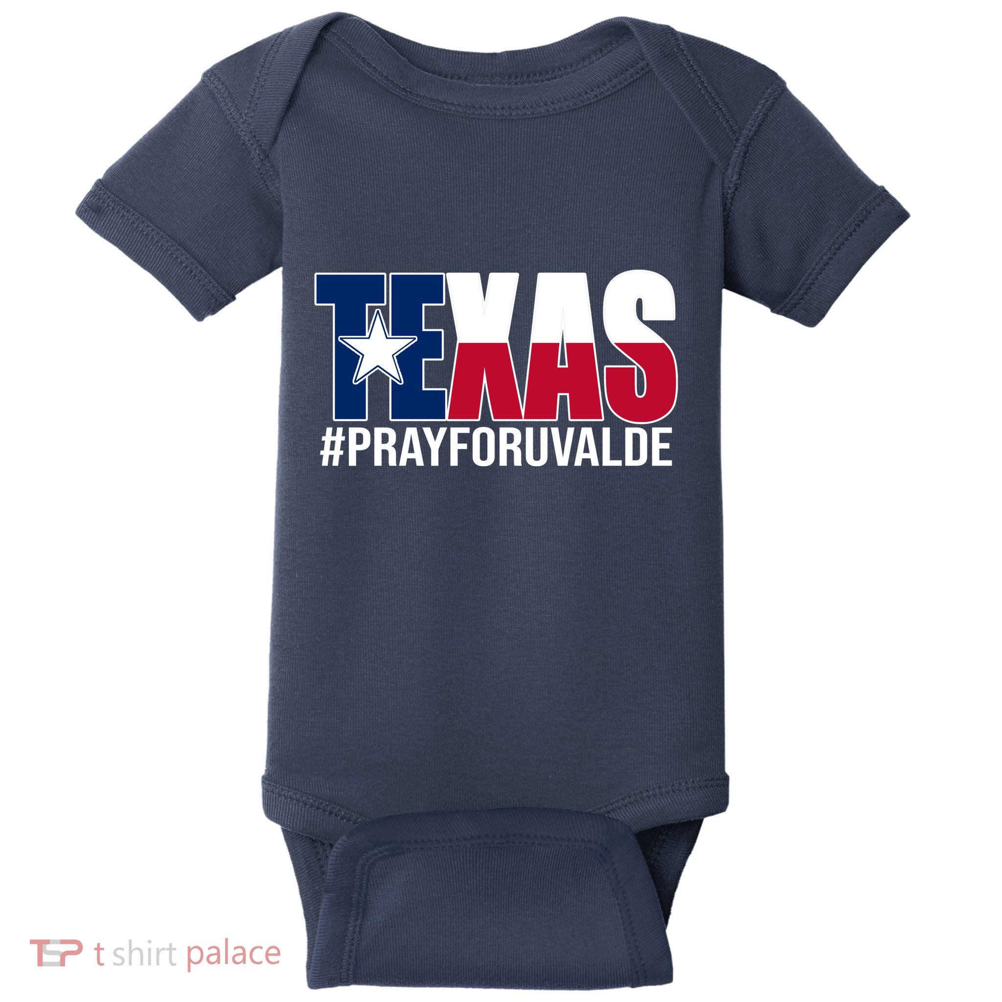 Texas Pray For Uvalde Tribute Baby Bodysuit