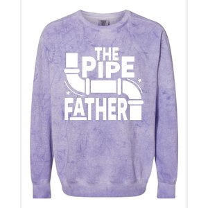 The Pipe Father Plumber Colorblast Crewneck Sweatshirt