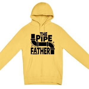 The Pipe Father Plumber Premium Pullover Hoodie