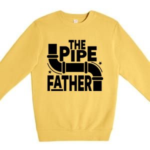 The Pipe Father Plumber Premium Crewneck Sweatshirt