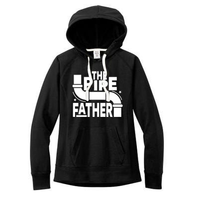 The Pipe Father Plumber Women's Fleece Hoodie