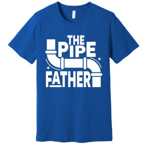 The Pipe Father Plumber Premium T-Shirt