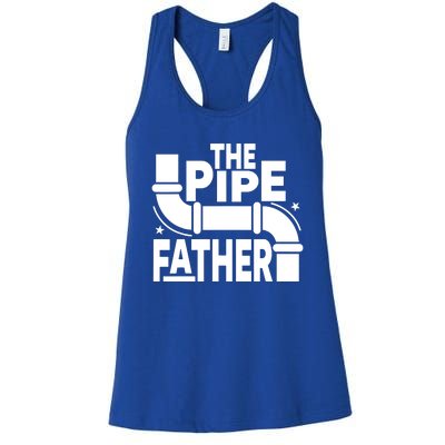 The Pipe Father Plumber Women's Racerback Tank