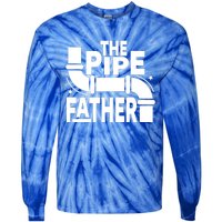 The Pipe Father Plumber Tie-Dye Long Sleeve Shirt