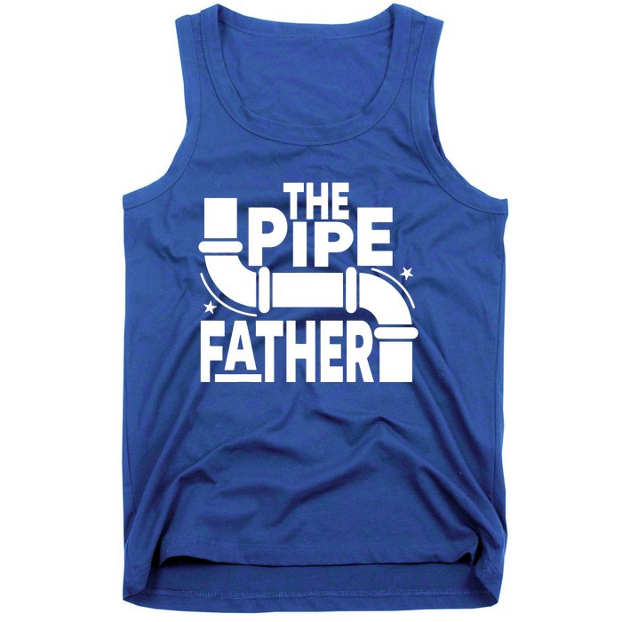 The Pipe Father Plumber Tank Top