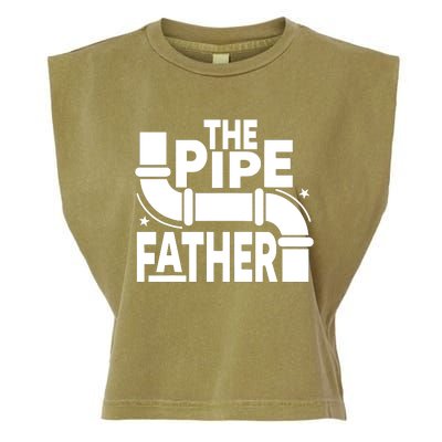 The Pipe Father Plumber Garment-Dyed Women's Muscle Tee