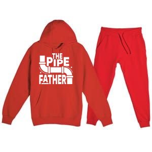 The Pipe Father Plumber Premium Hooded Sweatsuit Set