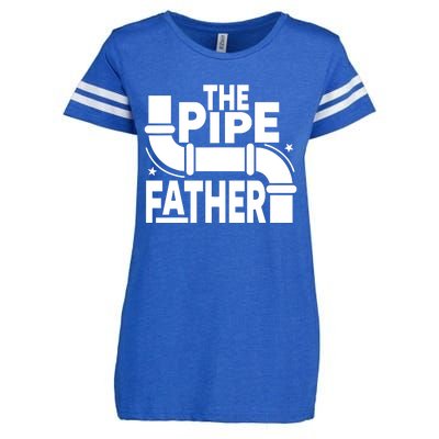 The Pipe Father Plumber Enza Ladies Jersey Football T-Shirt