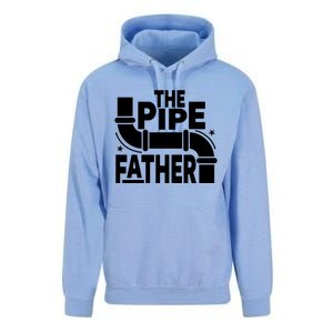 The Pipe Father Plumber Unisex Surf Hoodie