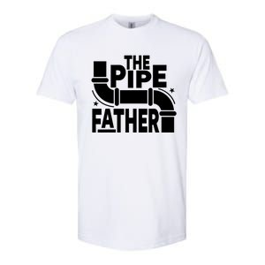 The Pipe Father Plumber Softstyle CVC T-Shirt