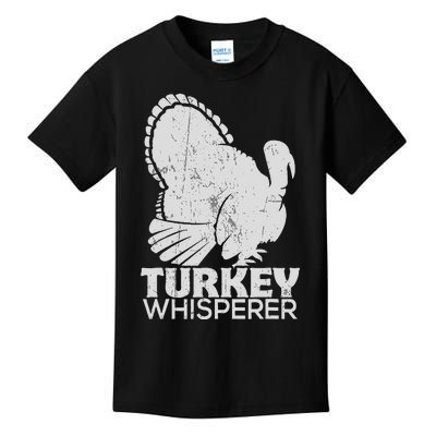 Turkey Pilgrim Farmer Animal Lover Hunting Distressed Kids T-Shirt