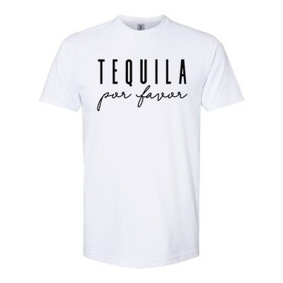 Tequila Por Favor Party Funny Adult Drinking Cinco De Mayo Softstyle® CVC T-Shirt